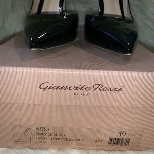 Black Patent Gianvitto Rossi Biba - Size 40